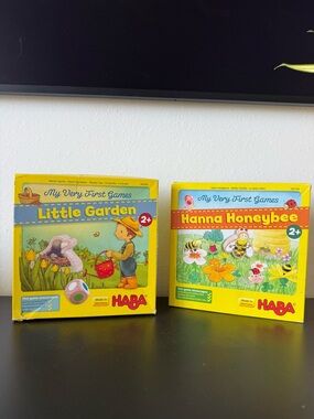 HABA Little Garden & Hanna Honeybee Children's Games - Yellow